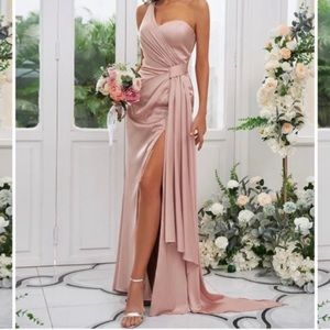 Bridesmaid dress.